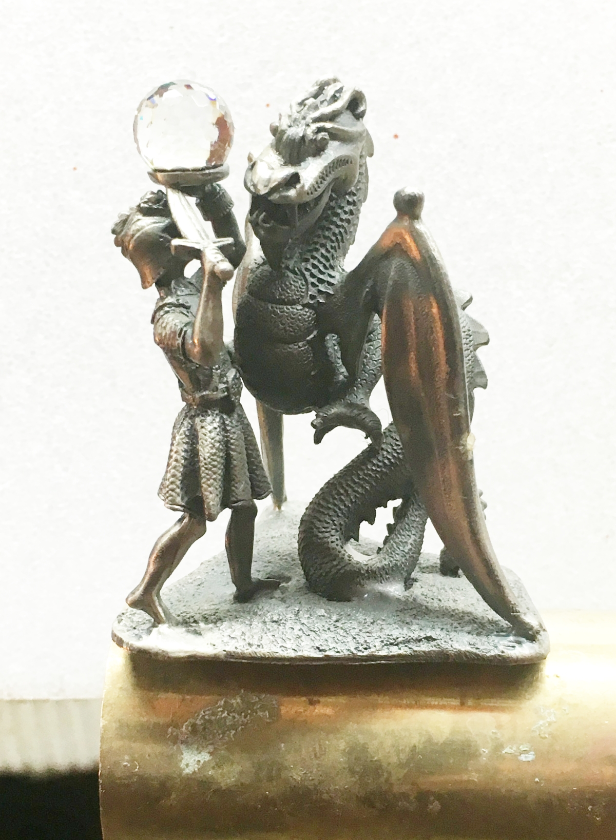 George and the Dragon Tiller Pin (image for) George and the Dragon Tiller Pin